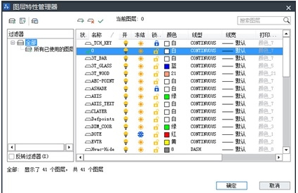 CAD圖層管理功能怎么用？